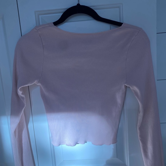 long sleeve, Brandy Melville, light pink - Picture 3 of 3